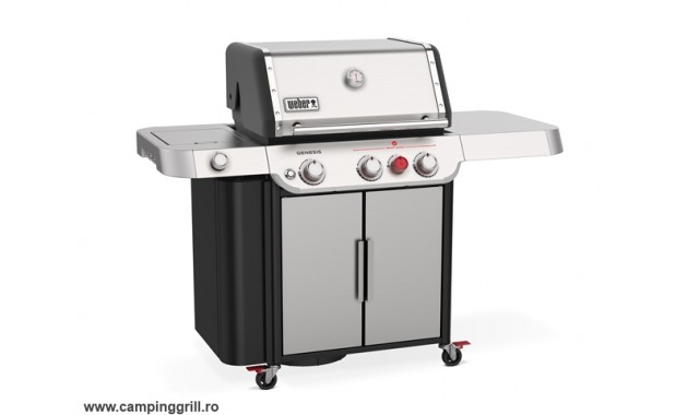 Gratar pe gaz inox Genesis S-335 Weber