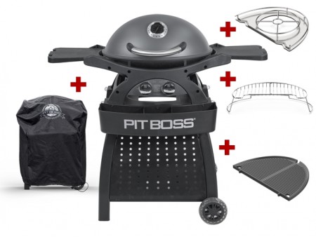 Gratar gaz Pit Boss Sportsman 2 cu stativ PACHET PROMO