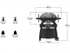 Gas grill Pit Boss Sportsman 3 with stand