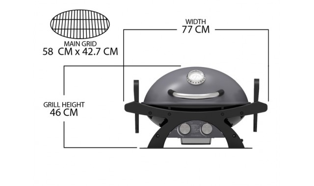 Portable Gas grill Pit Boss Sportsman 2