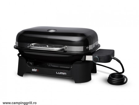 Gratar electric Lumin Compact negru, Weber Grills