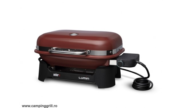 Gratar electric Lumin Compact visiniu, Weber Grills