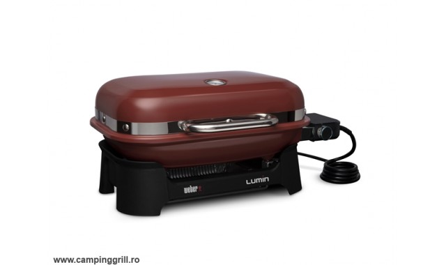 Gratar electric Lumin Compact visiniu, Weber Grills