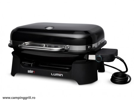 Gratar electric Lumin negru, Weber Grills