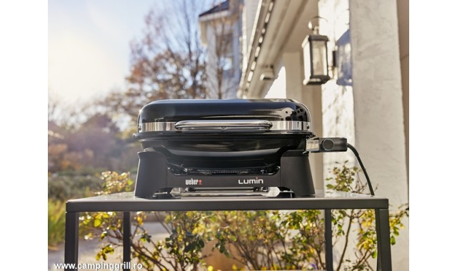 Electric grill Lumin black, Weber Grills