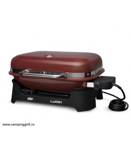 Electric grill Lumin crimson red, Weber Grills