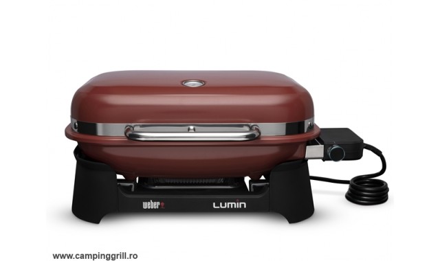 Electric grill Lumin crimson red, Weber Grills