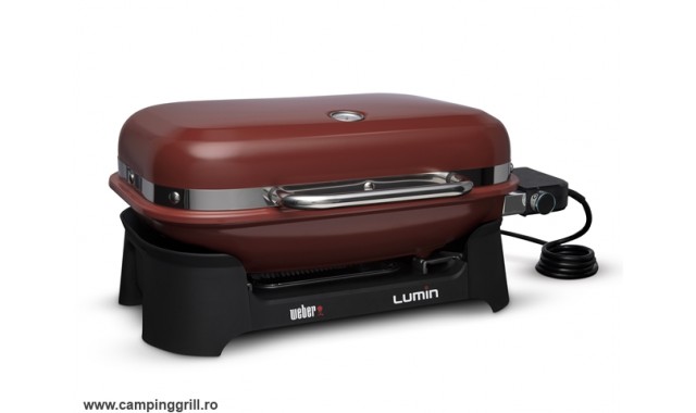 Electric grill Lumin crimson red, Weber Grills