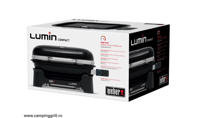 Electric grill Lumin crimson red, Weber Grills