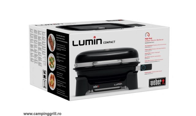 Electric grill Lumin crimson red, Weber Grills