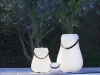 Flowerpot with sound and light L