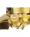Petromax lamp HK 500 brass with reflector