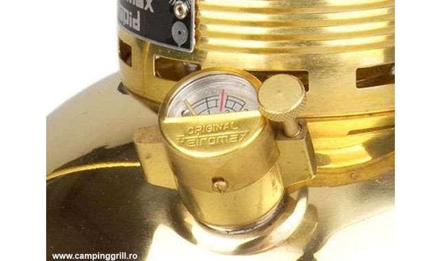 Petromax lamp HK 500 brass