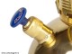 Petromax lamp HK 500 brass