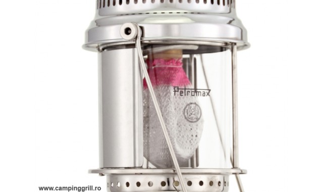 Petromax lamp HK 500 chrome with reflector