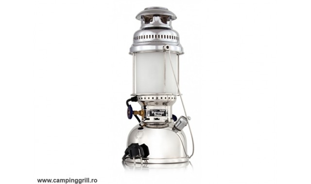 Petromax HK500 chrome electro table lamp