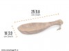 lingura petromax lata din lemn de maslin 25 cm