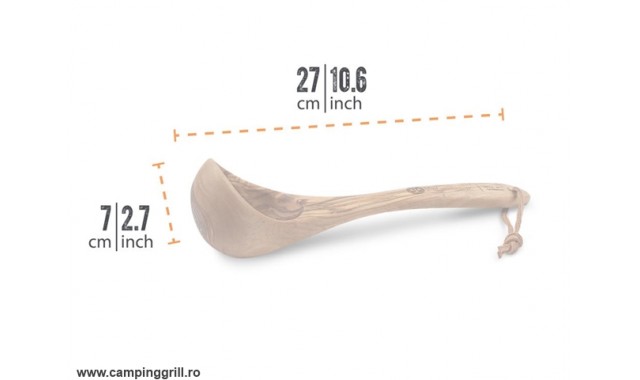 Polonic din lemn de maslin petromax